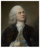 "Charles-Francois Pinceloup de la Grange" Paper Art, 22"x26"