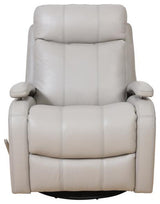 Duffy Swivel Glider Recliner, Gable Dove