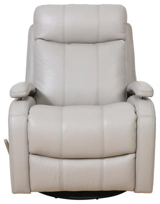 Duffy Swivel Glider Recliner, Gable Dove