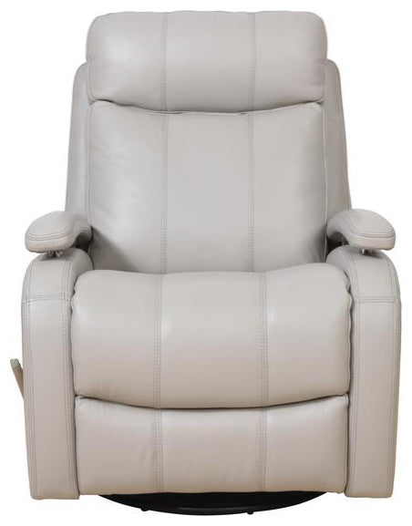 Duffy Swivel Glider Recliner, Gable Dove