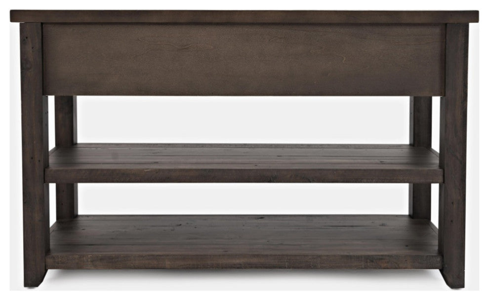 Madison County Rustic Reclaimed Pine Farmhouse Harris 50" Sofa Console Table
