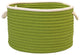 Colonial Mills Basket Doodle Edge Bright Green Round