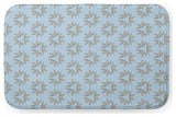24" x 17" Chickens-go-round Bathmat, After Rain Blue