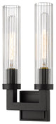 Z-LITE 3031-2S-BRZ 2 Light Wall Sconce, Bronze