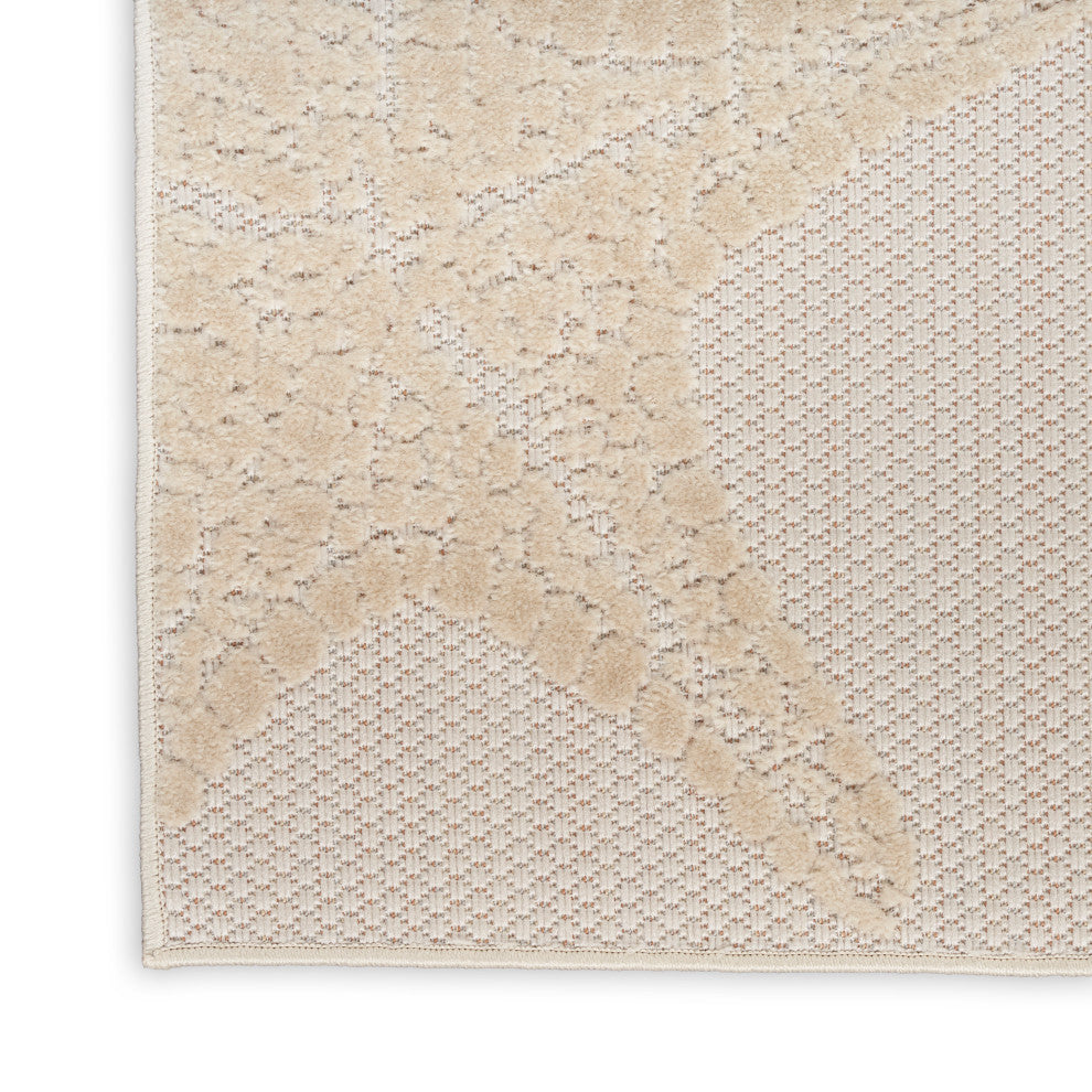Nourison Aloha 2' x 6' Ivory Multicolor Outdoor Area Rug