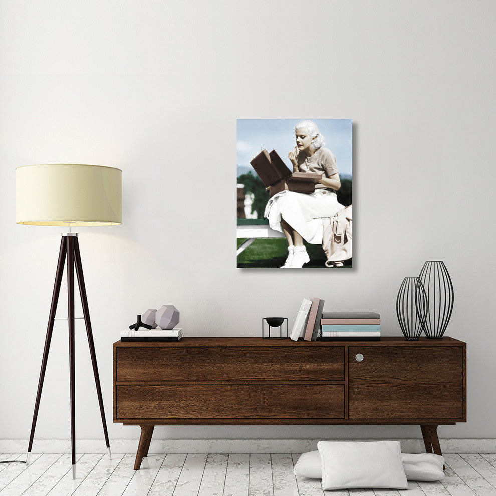 "Jean Harlow" Stretched Canvas Giclee by Hollywood Photo Archive, 28x36"