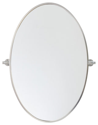 Elegant Decor Oval Pivot Mirror 21X32" in Gold