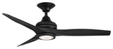Fanimation Spitfire Ceiling 48" Fan/LED Light, Black
