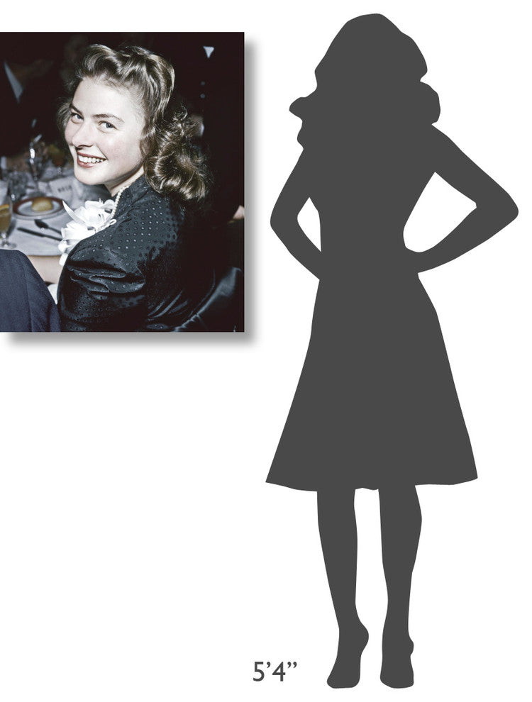 "Ingrid Bergman" Stretched Canvas Giclee by Hollywood Photo Archive, 24"x30"