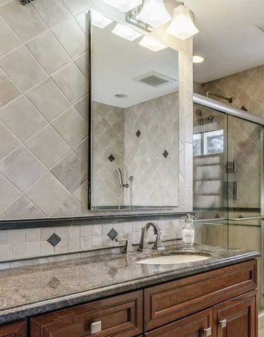 Deluxe Series Medicine Cabinet, 24"x36", Beveled Edge, Recessed