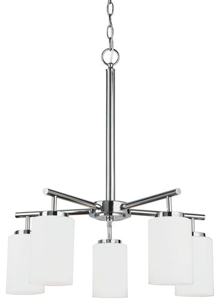 Generation Lighting Lighting 5-Light Chandelier, Chrome