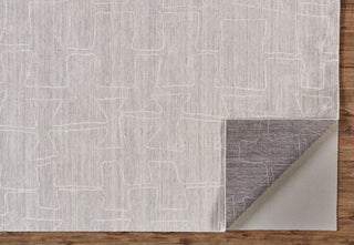 Weave & Wander Inger Taupe/Ivory 3'6"x5'6" Rug