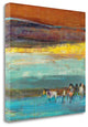 "Claire De Lune" By Dominique Samyn, Giclee Print on Gallery Wrap Canvas