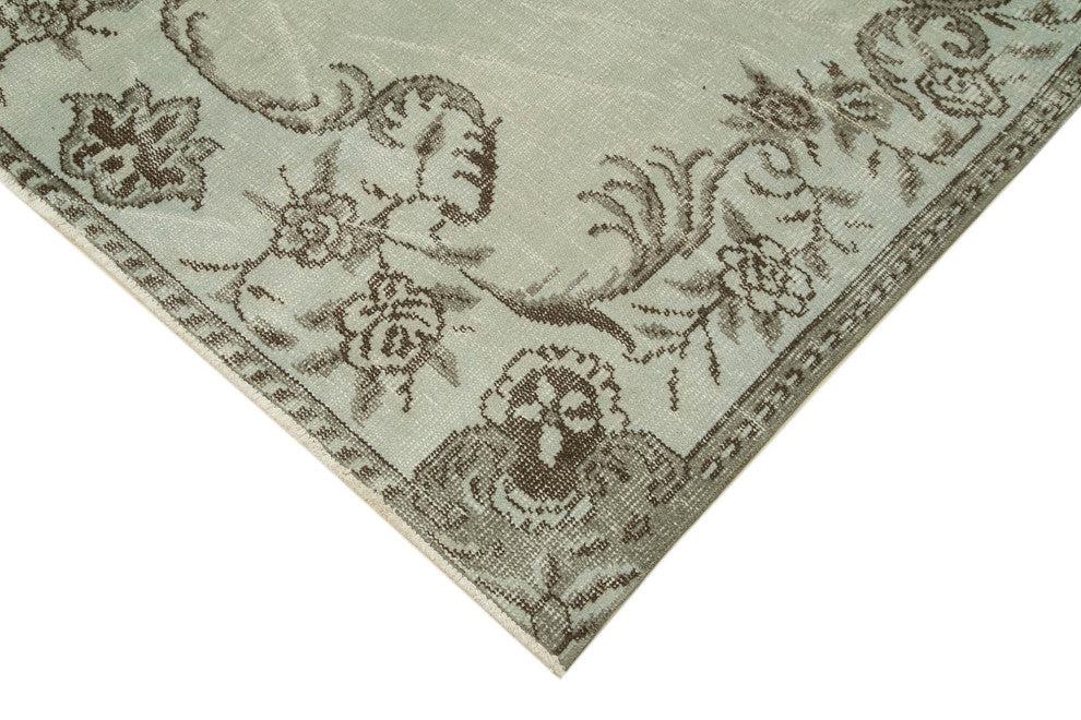Rug N Carpet - Handmade Turkish 5' 2" x 8' 6" Decorative Overdyed Area Rug