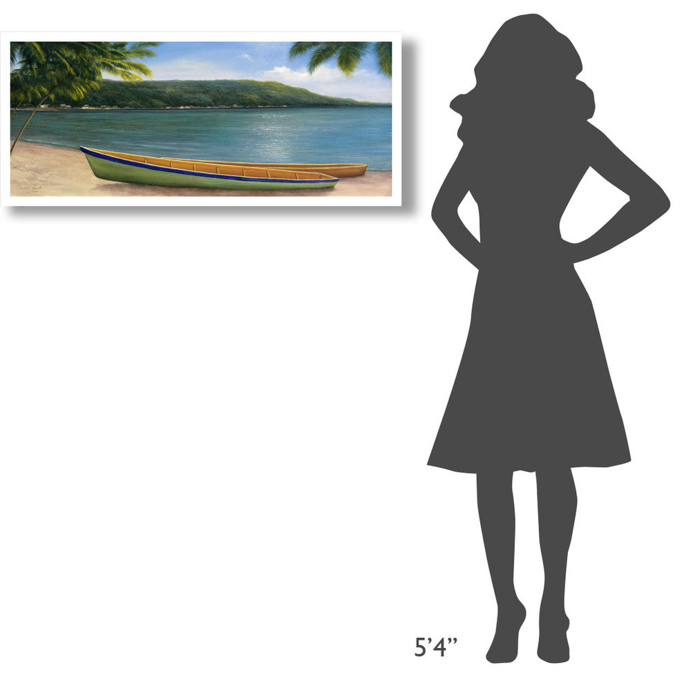 "How 'Bout Us" Digital Paper Print by Diane Romanello, 42"x18"