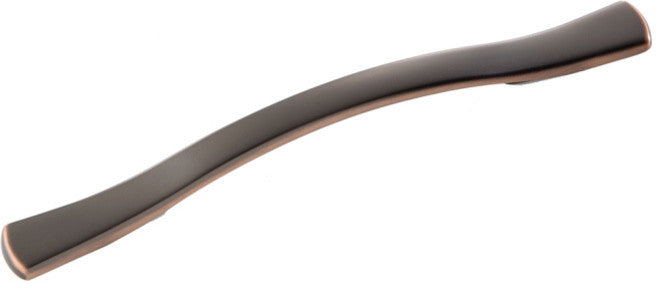 Belwith Hickory 128mm Euro-Contemporary Oil-Rubbed Bronze Cabinet Pull P2165-OBH