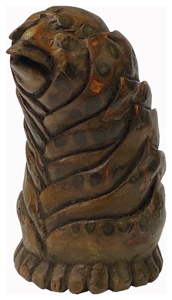 Chinese Bamboo Carved Root Artistic Figure Display Hws2370