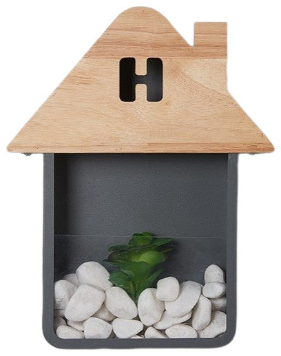 Telde | House shaped LED Wall Lamp for Kids Room, Green