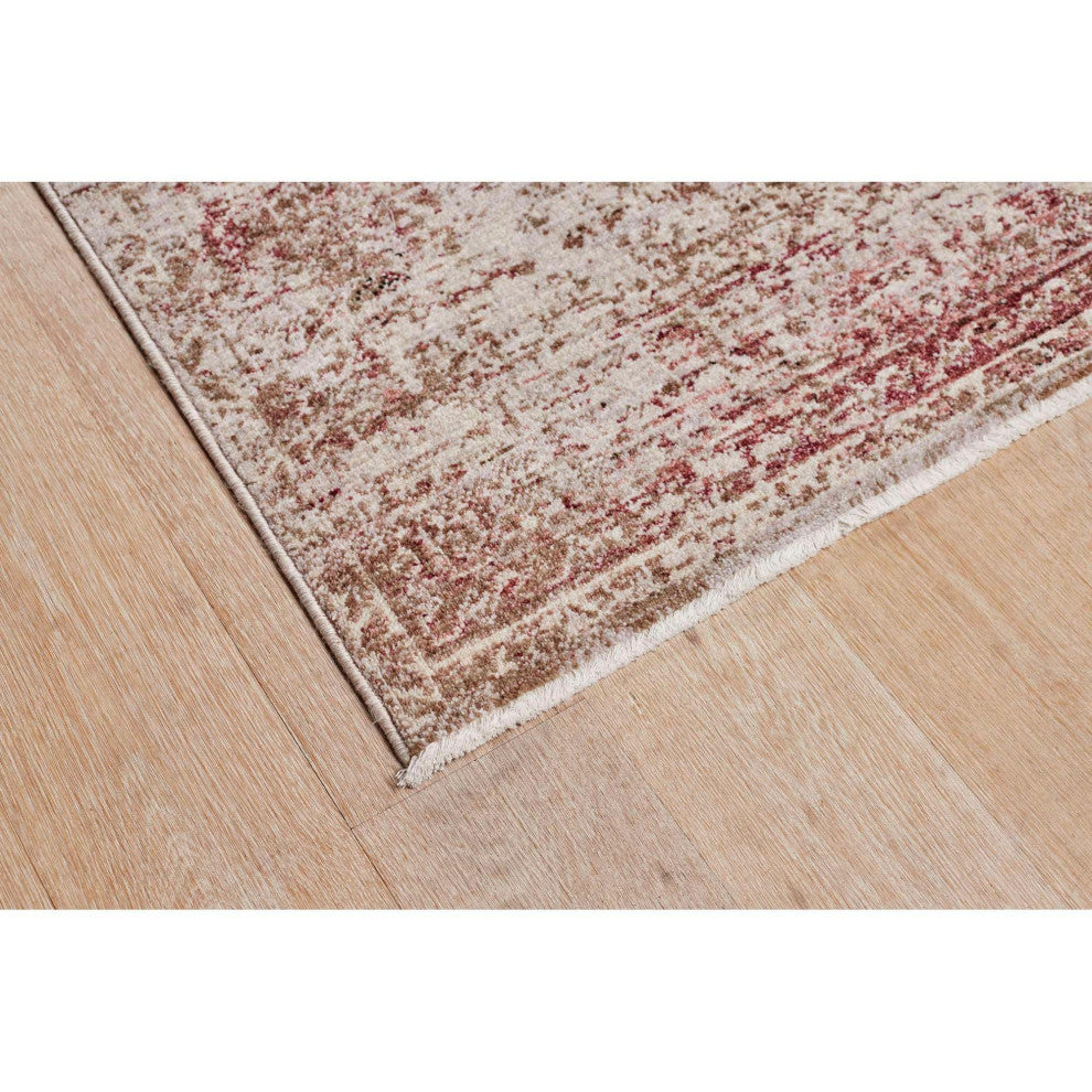 Heirloom Medallion Area Rug - Red, 2'2"x7'6"