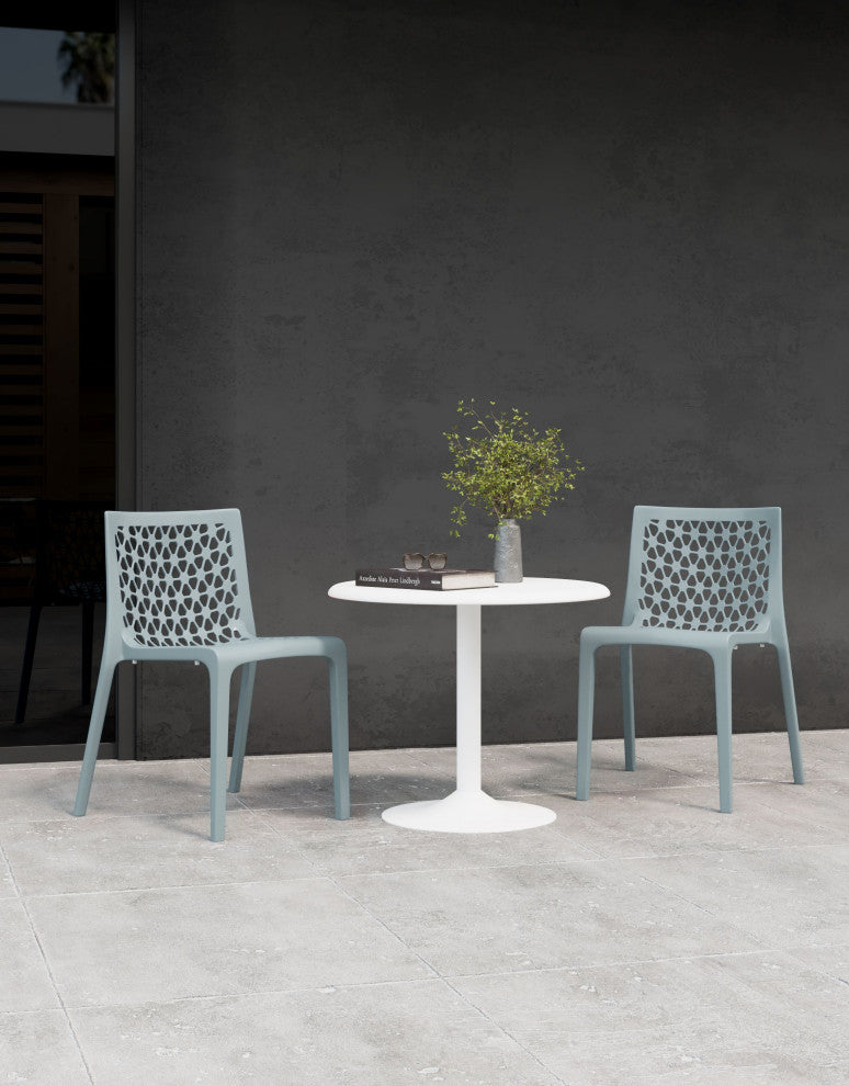 3-Piece Bistro Dining Set With White Table