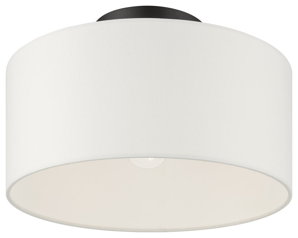 Black Timeless, Transitional, Versatile, Semi Flush