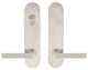 Tokyo Lever, Tubular Dummy Entry With Dummy Cylinder, LH, Satin Stainless Steel