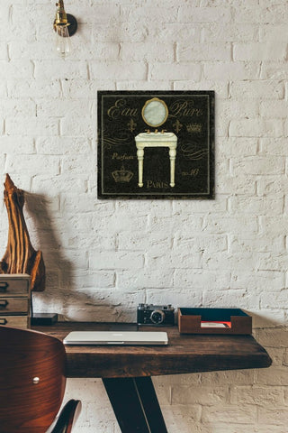 Bain de Luxe IV' by Daphne Brissonnet, Giclee Canvas Wall Art, 12"x12"