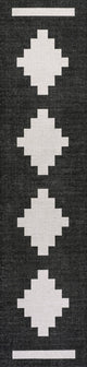 Adriel Geometric Tribal Medallion Machine-Washable Area Rug, 2x8