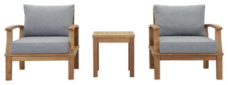 Marina 3 Piece Outdoor Patio Teak Set