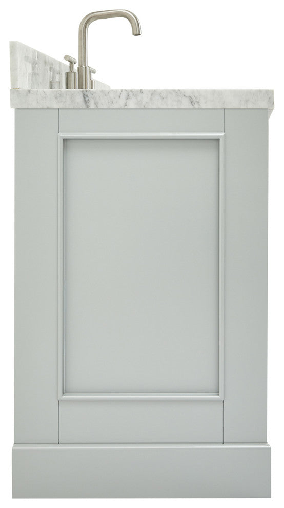 Ariel Stafford 43" Single Right Offset Rectangle Sink Bathroom Vanity