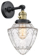 INNOVATIONS 203SW-BAB-G664-7 1-Light Sconce Black Antique Brass