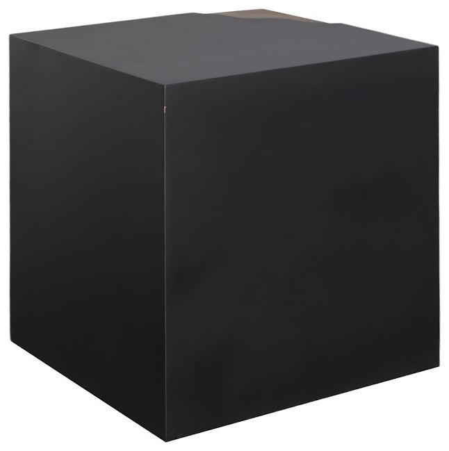 Cornered Side Table, Natural, Iron
