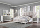 Katia Mirror, Rustic Gray and White Finish