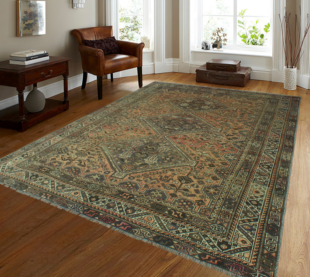 Semi-Antique Shani Rust Rug