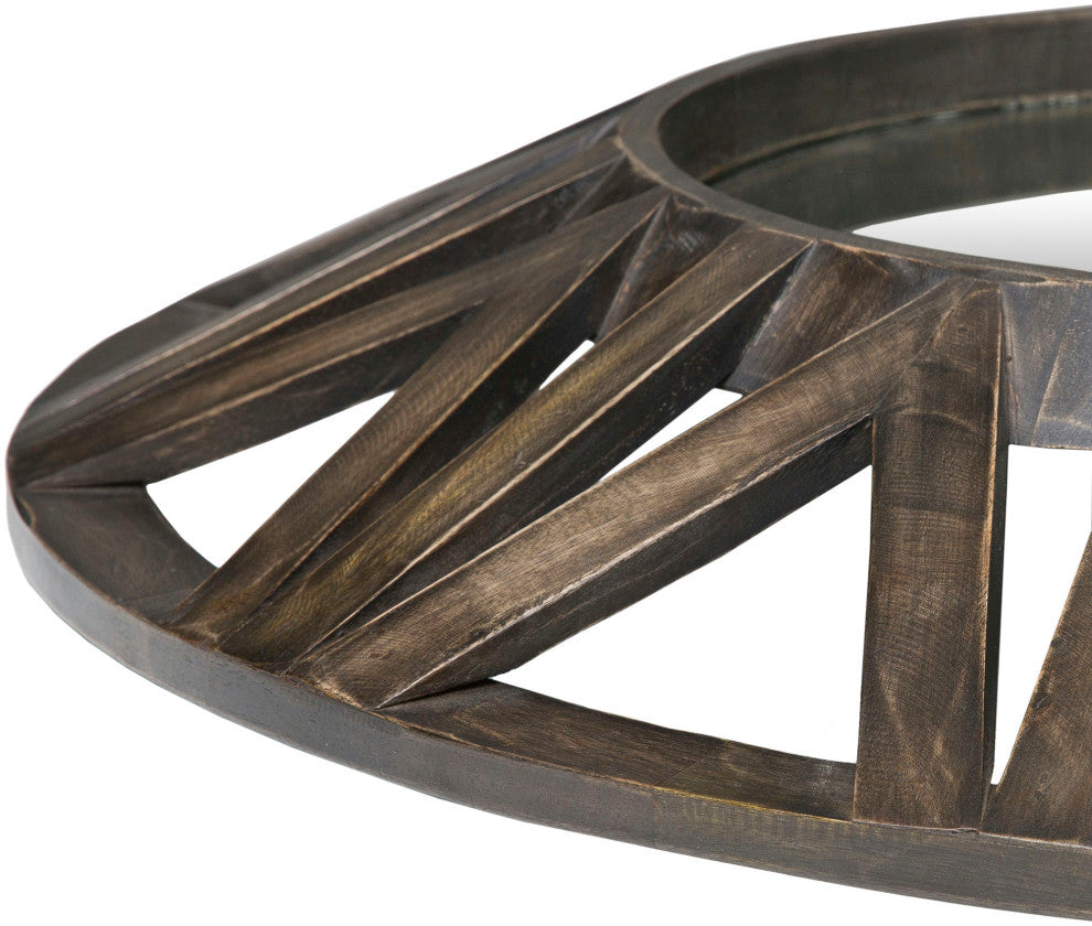 Surya Mysore Mirror 34"H X 34"W