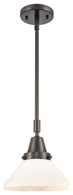 Innovations Lighting 447-1S-OB-G4471-LED Caden 1 Light 8" Mini Pendant