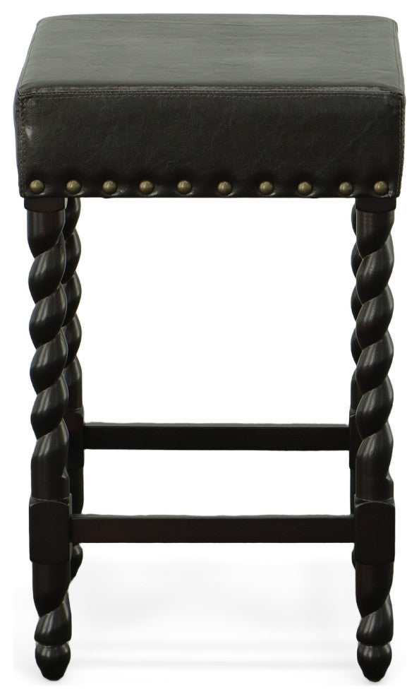 Thomasville Rta Stool 24", Espresso/Espresso