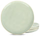 Stone Lain Mirella Stoneware Dinner Plate Set of 4, Light Green