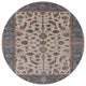 Ahgly Company Indoor Round Mid-Century Modern Area Rugs, 7' Round