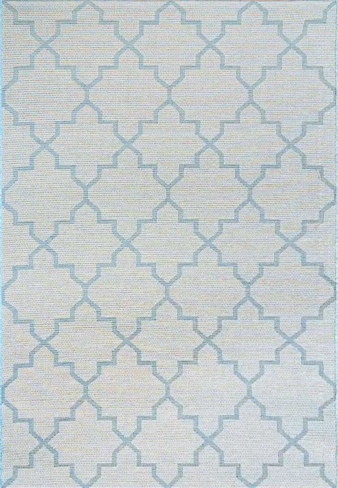 Newport Blue Area Rug, 3'11"X5'7"