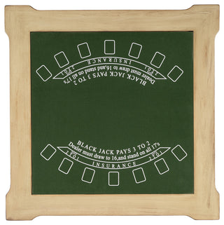 Vincent Antique Beige Multi-Game Card Table