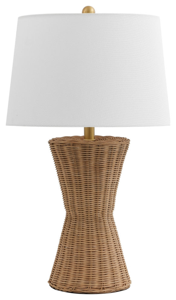 Safavieh Aitana 26" Table Lamp, Natural/Brass