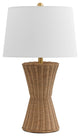 Safavieh Aitana 26" Table Lamp, Natural/Brass