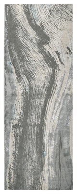 Weave & Wander Aurelian Gray/Silver 2'10"x7'10" Runner