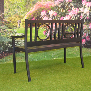 Grammercy Outdoor Bench - Black