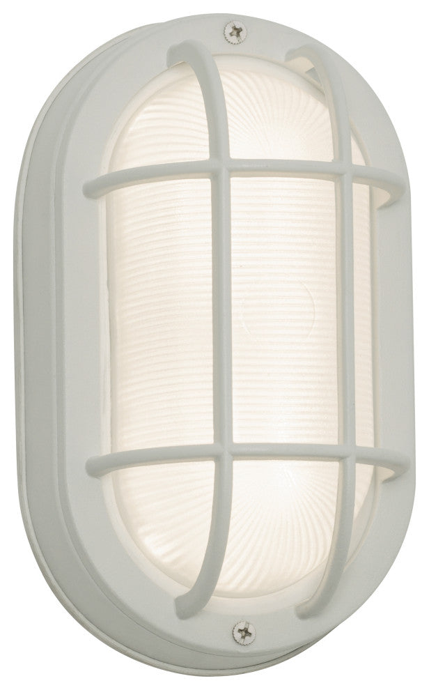 Cape LED Outdoor Sconce, White