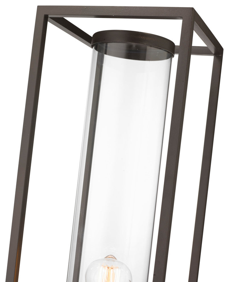 Z-Lite 584PHBS Dunbroch 26" Tall Outdoor Single Head Post Light - Deep Bronze /