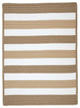 Colonial Mills Portico PO99 Sand Indoor/Outdoor Area Rug, Rectangular 8'x11'