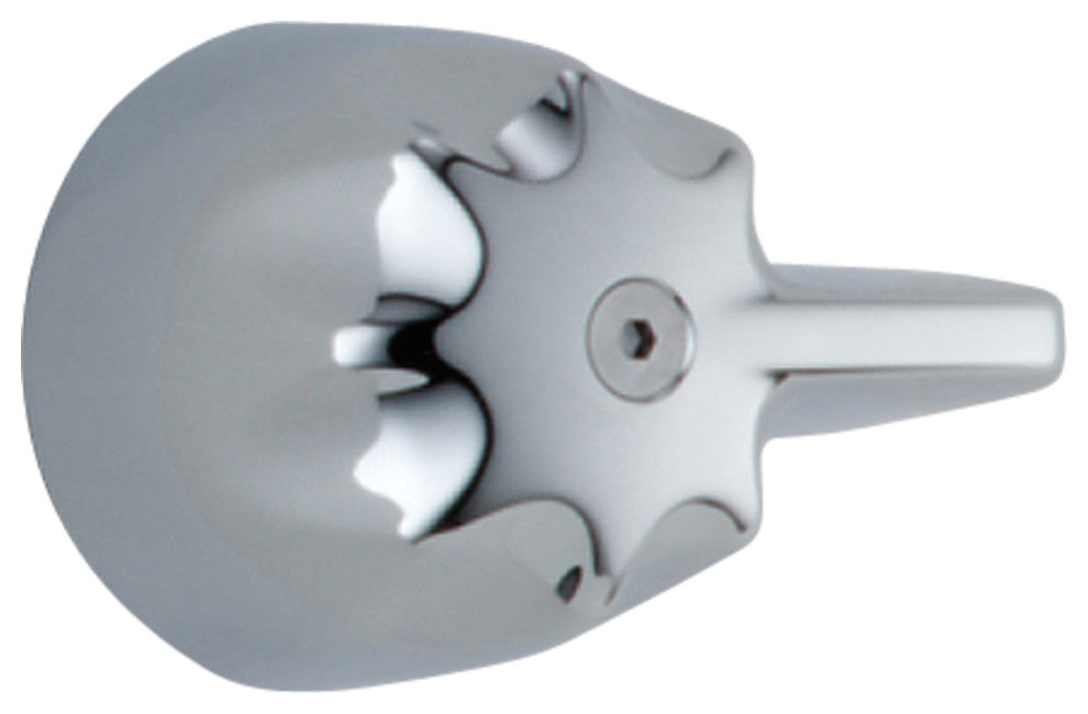 Large Blade Tub and Shower Handle With Screw, Monitor, Chrome