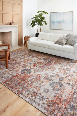 Loloi II Cassandra Rust / Multi 5'-3" X 7'-9" Area Rug